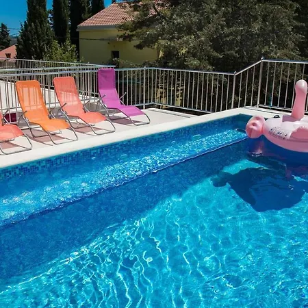 Seaside With A Swimming Pool Seget Vranjica, - 9429